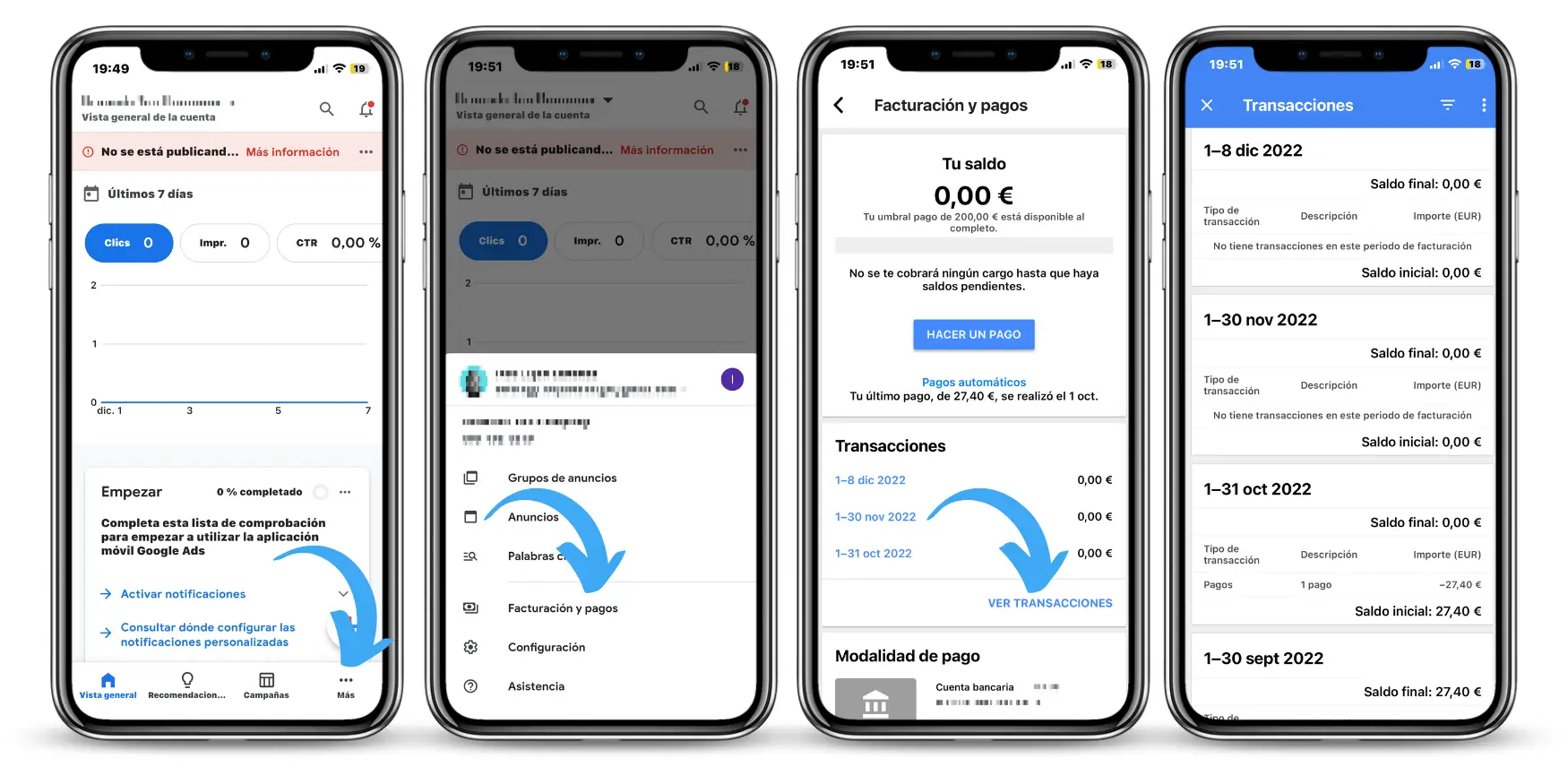 Pantallazo número 1 de Google, artículo google ads · Captura de WJD